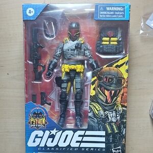 Hasbro G.I. Joe Classified Series Action Figure - Black, Yellow, Gray
